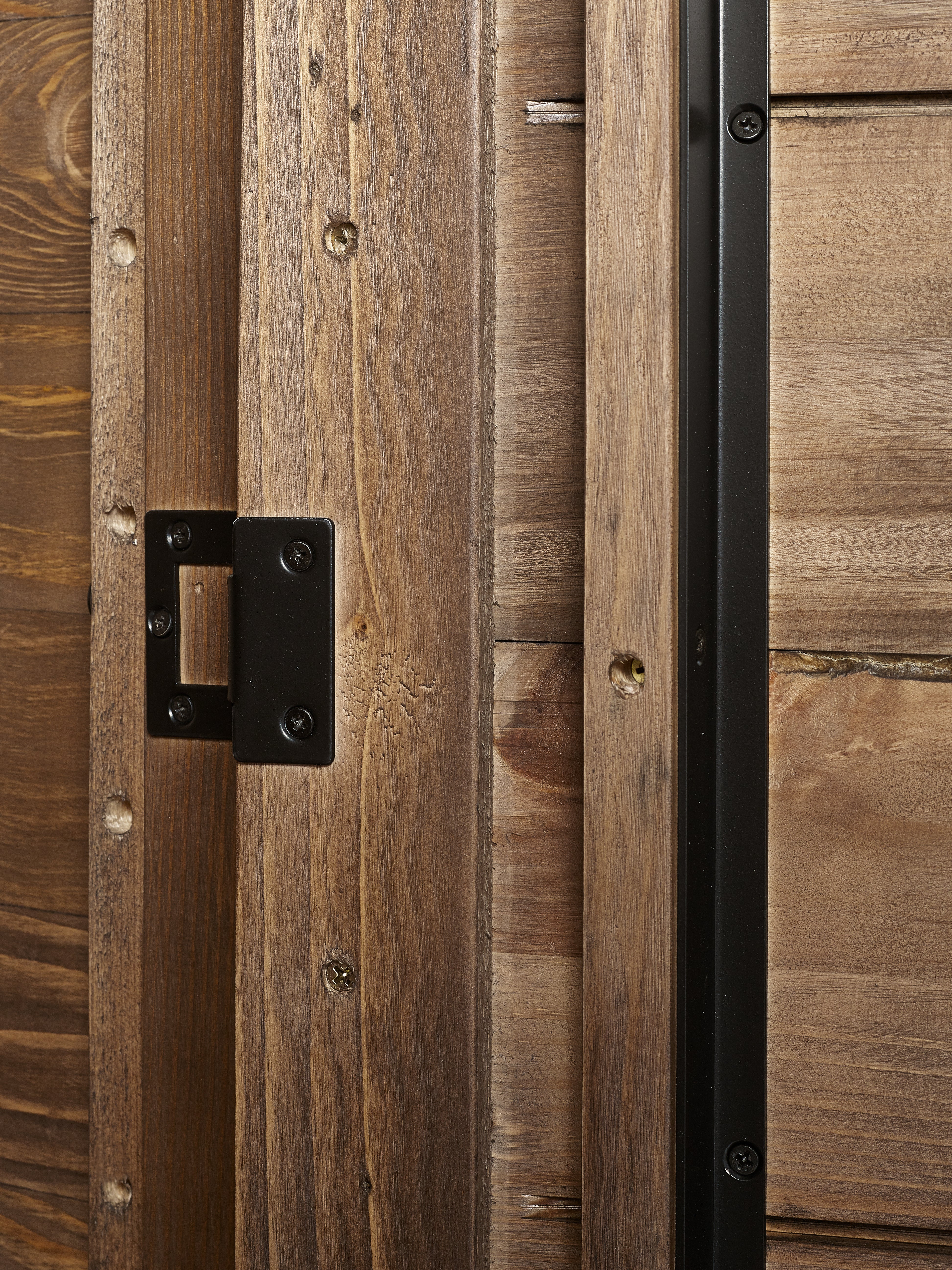Barnes Pine Wood Double Wardrobe